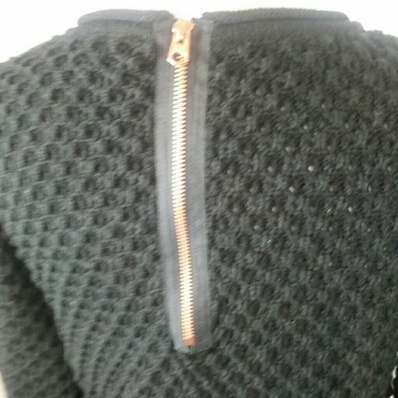 TOPSHOP l Black Knit Dress C6 - Picture 3 of 7